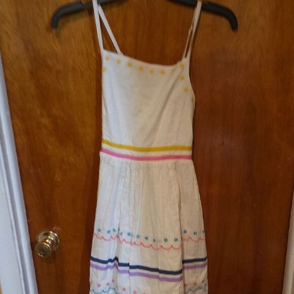 Mini Boden Colorful Striped Kids Dress - Picture 1 of 2